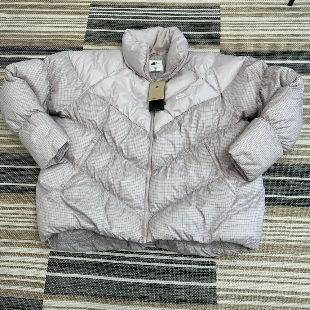 Nike Sportswear Windpuffer Therma-FIT Loose Puffer Jacket Platinum Pink XXL
